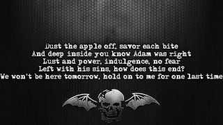 Avenged Sevenfold - The Wicked End [Lyrics on screen] [Full HD]