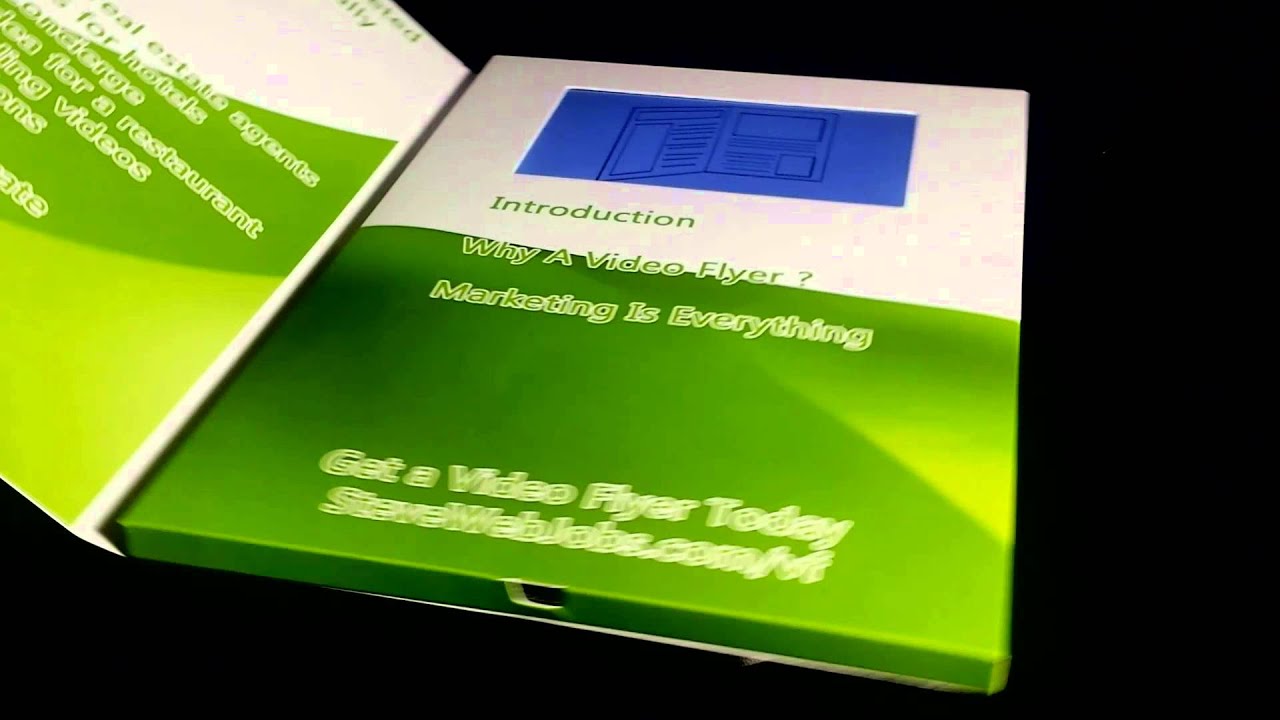 Video Flyer Advertising is Everything