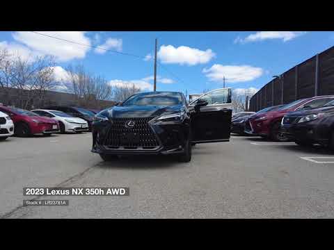 2023 Lexus NX 350h AWD in Black for sale at Ken Shaw Toyota in Toronto, ON