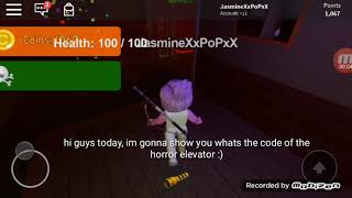 Horror Elevator Roblox Code 2018 Free Online Videos Best - code for horror elevator roblox mrboxz how to get free