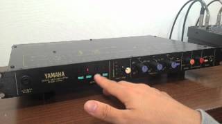 Video thumbnail for YAMAHA R1000 デジタルリバーブ　デモンストレーション by METEORSOUNDjp