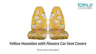 Hawaiian Print Car Seat Covers - Will make fit ANY Car/Truck/Van or SUV!