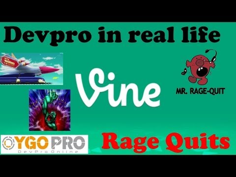 Yugioh Devpro IN REAL LIFE - Rage Quitting - Yugioh Vine Parody (extended cut)