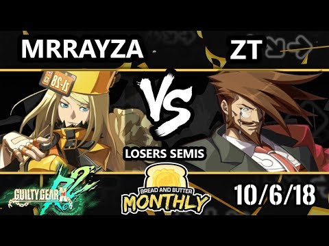 BnB 6 GGXRD2 - zt (Slayer) Vs. MrRayza (Millia) Guilty Gear XRD Rev 2 Losers Semis