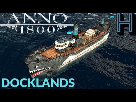 ANNO 1800 DOCKLANDS NEW SHIP WORLD CLASS REEFER COMPLETE EDITION EP 23