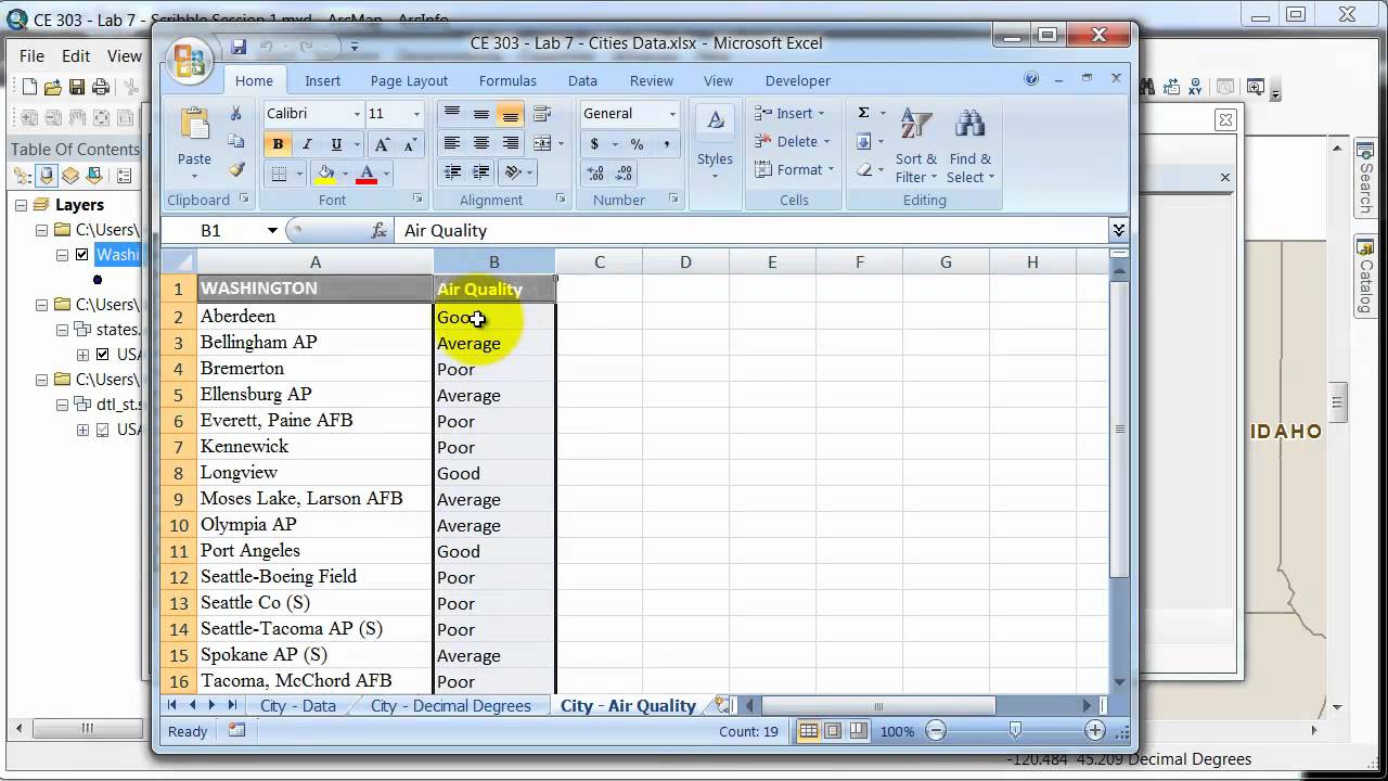 ArcGIS 10 - ArcMap - Joining Attribute Data
