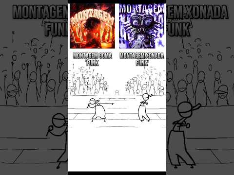 MONTAGEM COMA FUNK Vs MONTAGEM XONADA FUNK 💀 #shorts #shortsfeed