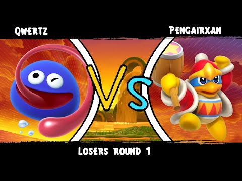 qwertz143 (Water/Gooey) vs Pengairxan (Dedede) - Kirby Fighters India Tournament #22