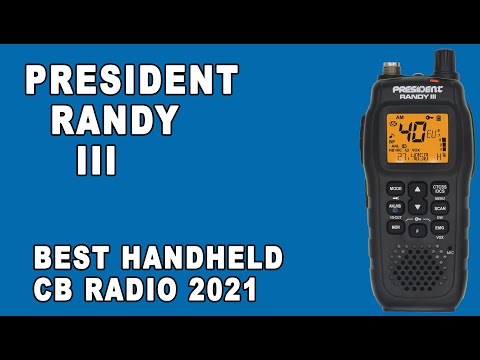 President Randy III Handheld CB Radio - Unboxing and Review
