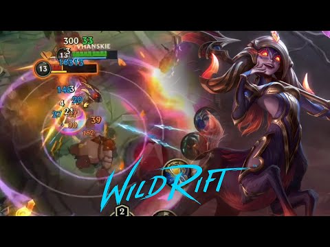 NIGHTBRINGER LILLIA GAMEPLAY | NEW SKIN (Build & Runes) - Wild Rift