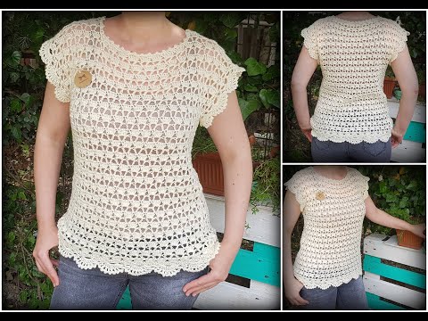 Bluzita crosetata Alexandra