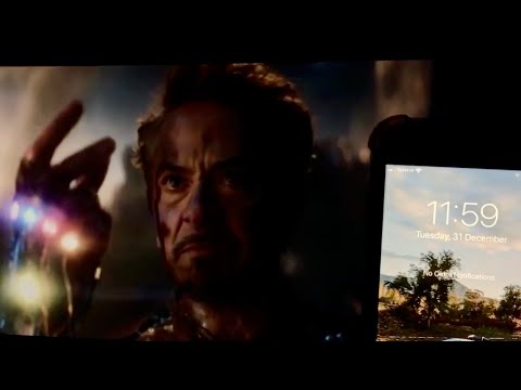 Starting 2020 with perfectly timed "I am Iron Man" // Sydney Fireworks 2020, Happy New Year!