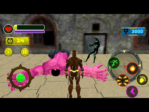 Superhero Light Speed Hero Vs Monster Vs Spider Vs Superman Vs Batman Villains - Android GamePlay