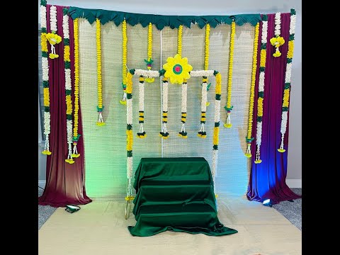 Traditional pooja decor | Varalakshmi pooja decor | festival decor | Indian decor| Sowji's Kitchen
