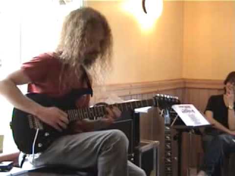 Guthrie Govan playing "Donna Lee" bebop song by Charlie Parker