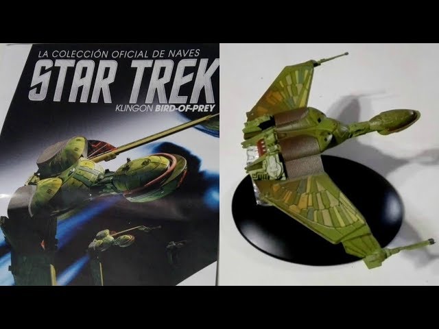 Vídeo relacionado con Eaglemoss Star Trek Picard - Réplica de barco | Romulan Bird of Prey