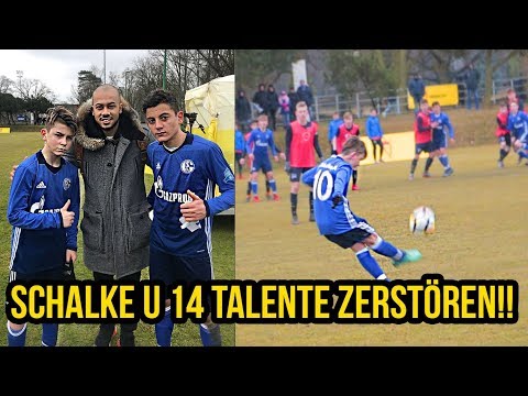 Schalke U14 & Hoffenheim Talente zerstören Fussballspiele!!