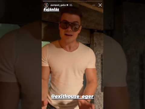 Pumped Gabó is az ExitHouse Eger szabadulószobákat választotta!