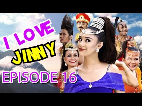 I Love Jinny Episode 16 " Jinny Jatuh Hati, Jin Topi Bikin Keki"
