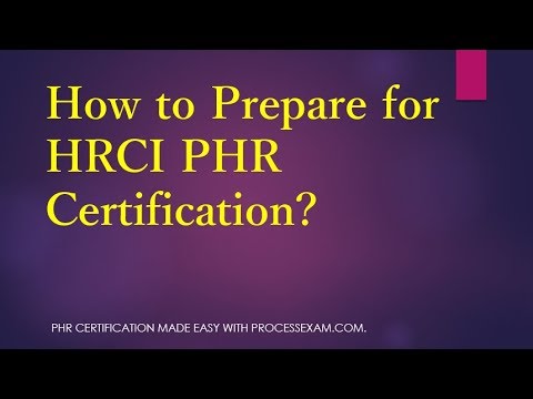 Learn About PHR exam on HR Professional Certification