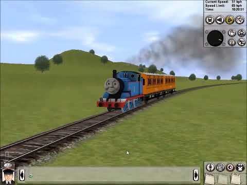 Trainz - Thomas Arrives At Ffarquhar Station