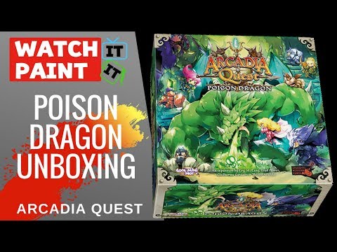 Arcadia Quest - Unboxing Poison Dragon