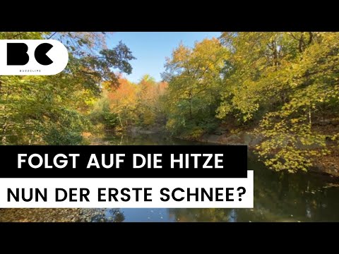 Wetter im Oktober: Folgt auf die Hitze der erste Schnee?