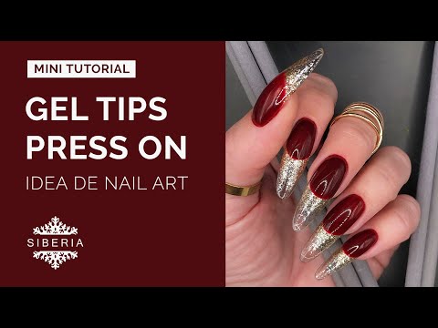 💅 IDEA DE NAIL ART con Gel Tips Press On | uñas SOFT GEL |  uñas de gel