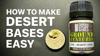 How to Make Easy Desert Bases