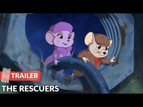 The Rescuers (1977) Trailer | Disney | Bob Newhart | Eva Gabor