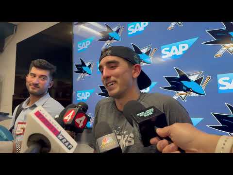 Nedeljkovic on Winning in Front of His Dad | Sharks vs. Blue Jackets Post-Game (1.6.26)