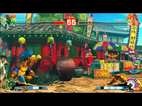 SSF4 Rank Match  T SRAI (BL)  vs  GamerBee (AD)