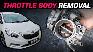 Kia Cerato / Forte (2014) Throttle Body Removal & Cleaning
