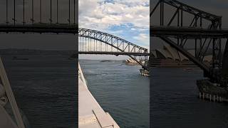 Sailing Out of Sydney on Disney Wonder! Food, Drinks & Iconic Views #cruise #shorts