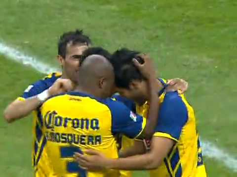 América-MEX 1 x 0 Fluminense - Taça Libertadores 2011 02/03/2011