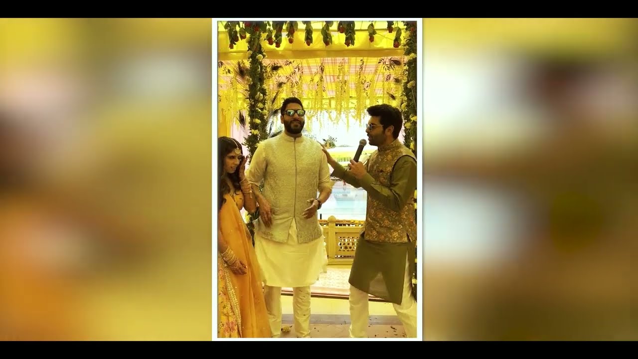 Actor & Anchor Vipul Roy | Hosting a Haldi