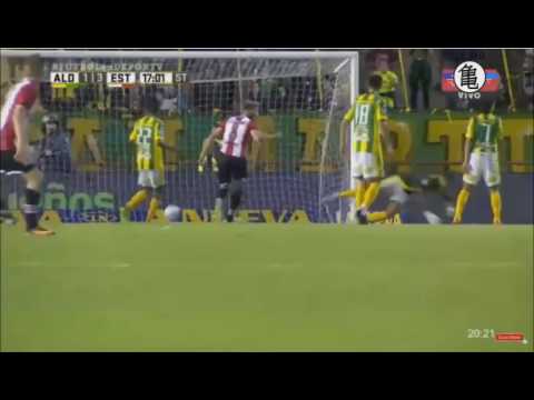Golazo de Chilena de Aguirregaray  - Aldosivi  1 x 3 Estudiantes LP - Fecha 19 - Liga Argentina
