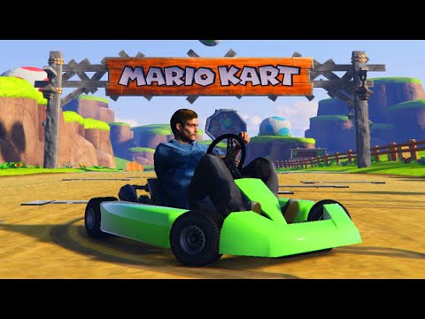 MARIO KART IN GTA 5!
