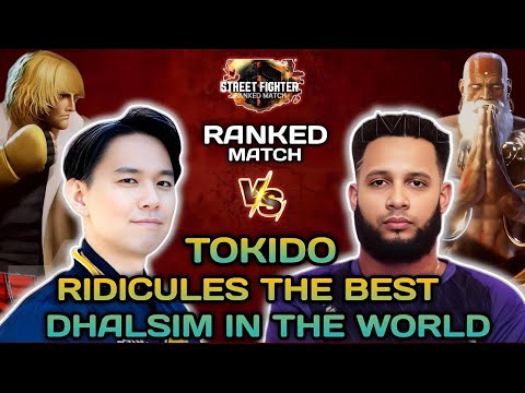 SF6 ▰ Tokido  ( Ken ) VS Luiman 20 ( Dhalsim ) ▰ High Level Gameplay
