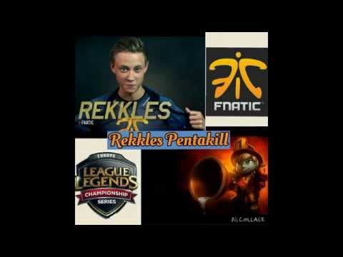 Rekkles Pentakill - FNC Vs OG