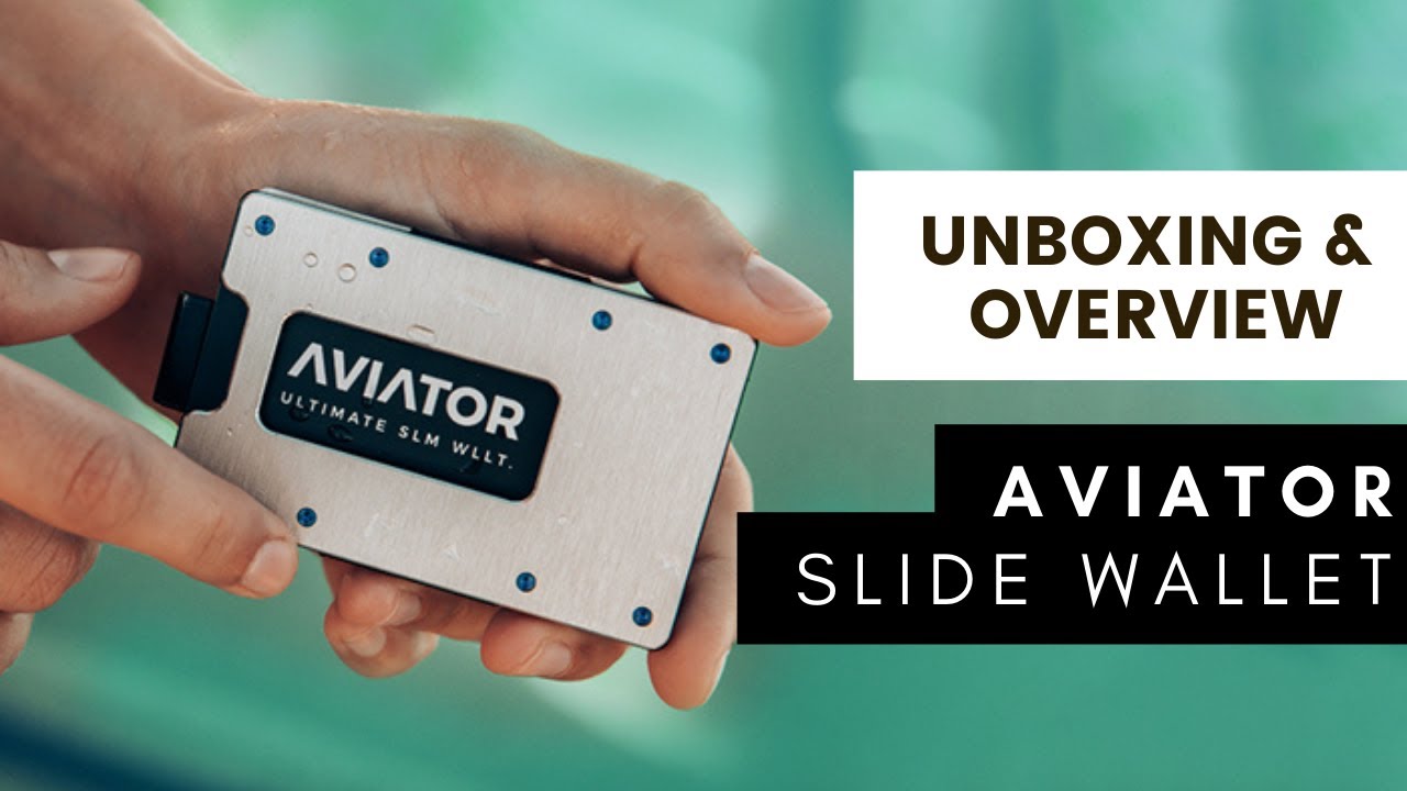 Aviator Wallet: Unboxing & Overview