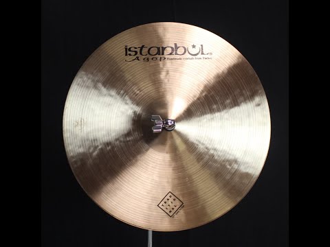 Istanbul Agop 17" Traditional Dark Hi Hats - 1200g/1384g (video demo) image 2