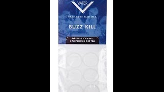 Video thumbnail for Vater Percussion 'Buzz Kill' Drum Dampening System Demo by Andrew Rooney Drums