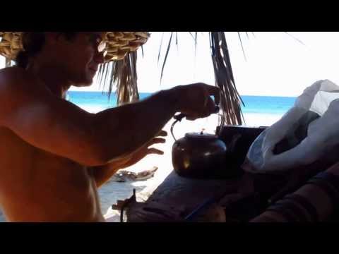 Vicente workshop playa parguito, with mate drink...