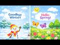 ANGIELSKI W PRZEDSZKOLU Goodbye Winter Hello Spring Song For Kids