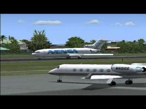 TheFlightHD - Avensa Flight Nº 5722 - St Marteen to Maiquetia (SXM-CCS)