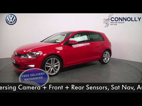CMG VW BALLINA 171WH438 VW GOLF HIGHLINE 2 0TDI 150BHP,MANUAL,RED