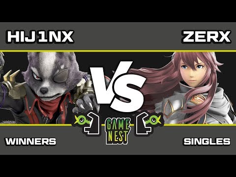 Game Nest Smash It Up: Hij1nx (Wolf) vs Zerx (Lucina) - Winners Round 2