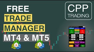 Best FREE Trade Manager for MT4 and MT5 - How to Install and Use