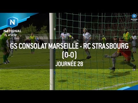 J28 : GS Consolat Marseille - RC Strasbourg (0-0), le résumé
